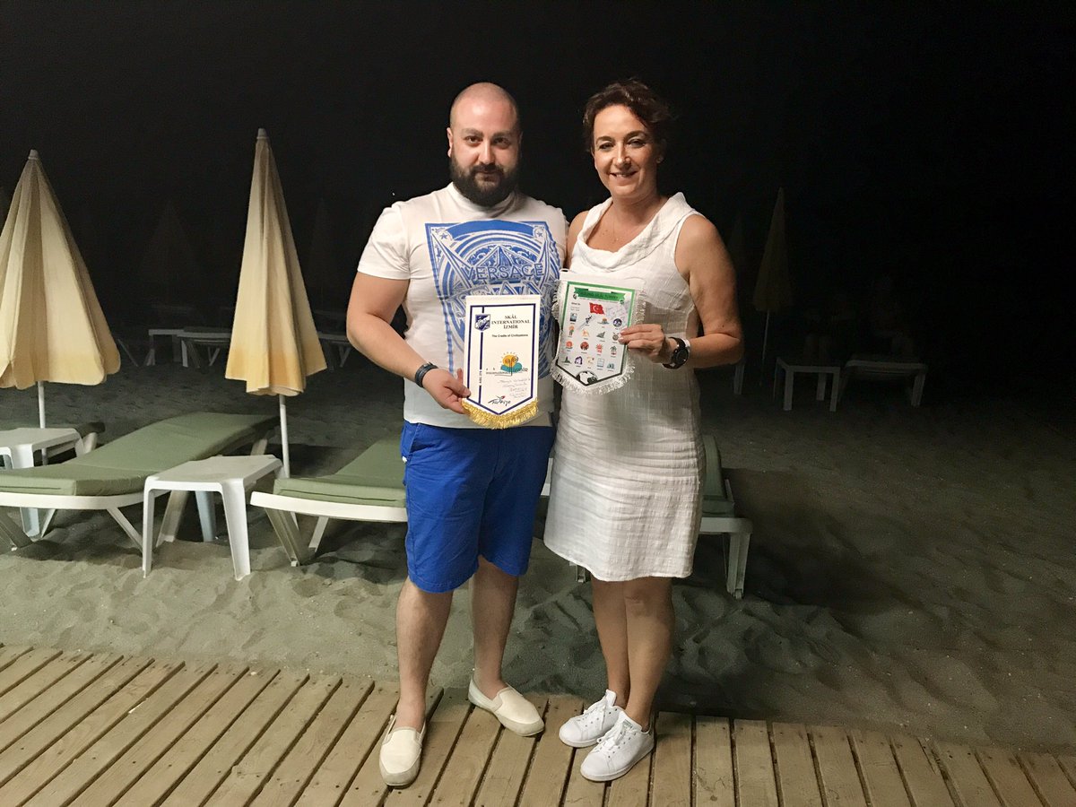 Pennants exchanges with #Skal International Bodrum, İzmir, London and #YoungSkal Bodrum.