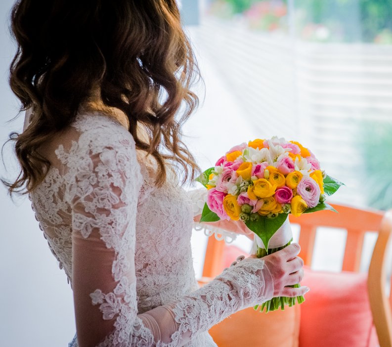 Love is like a flower - Let it grow &amp; bloom. It's #weddingwednesday!