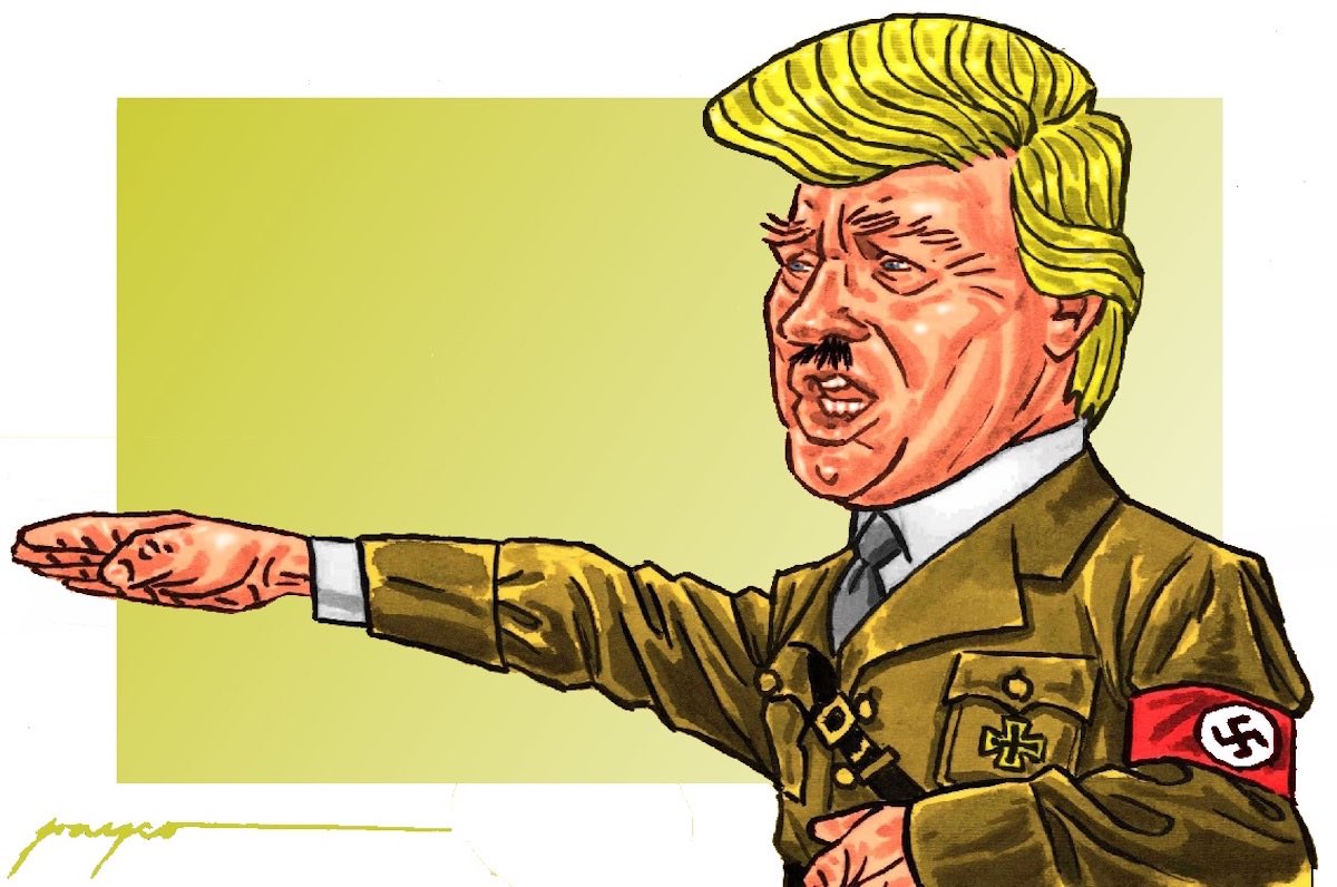No me preguntes para qué he venido, pregúntate mejor cómo has llegado, gilipollas. <a href="/realDonaldTrump/">Donald J. Trump</a>