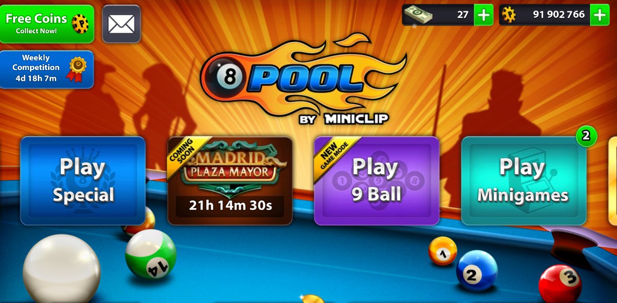 8 Ball Pool Real Tournaments