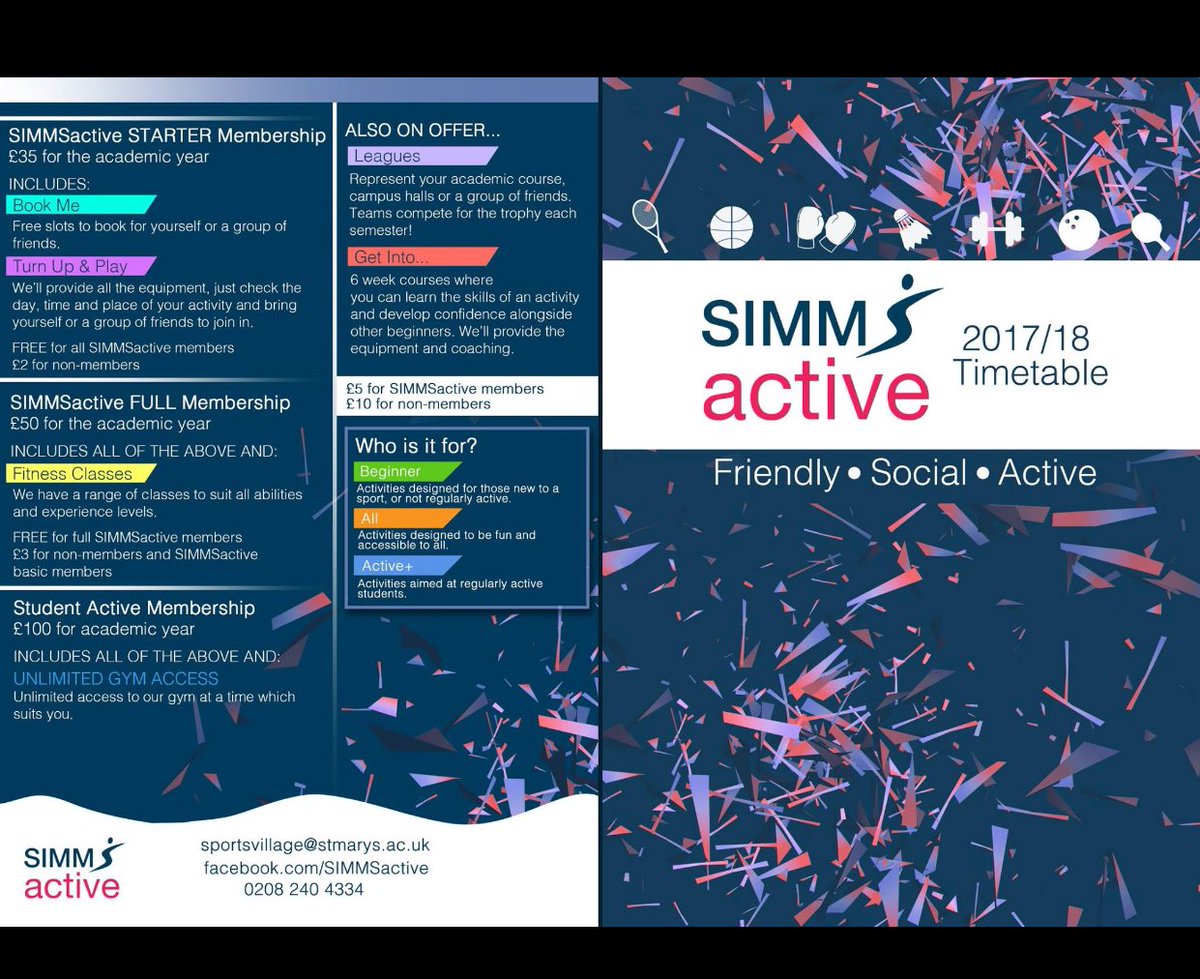 simmsgymnastics's tweet photo. Simms active 2017-2018 timetable @SIMMSactive https://t.co/m7X7MRwif5