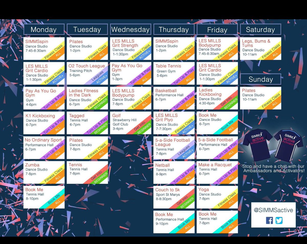 simmsgymnastics's tweet photo. Simms active 2017-2018 timetable @SIMMSactive https://t.co/m7X7MRwif5