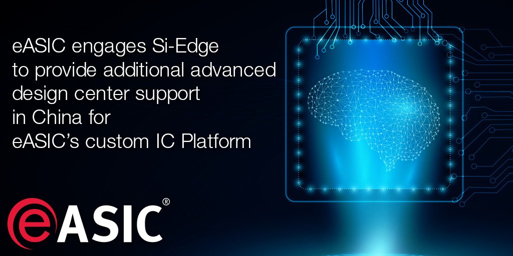 easic's tweet image. @easic engages Si-Edge to provide #support in #China for #custom #IC for #MachineLearning in #DataCenter and #IoT wp.me/p4VumP-1LE