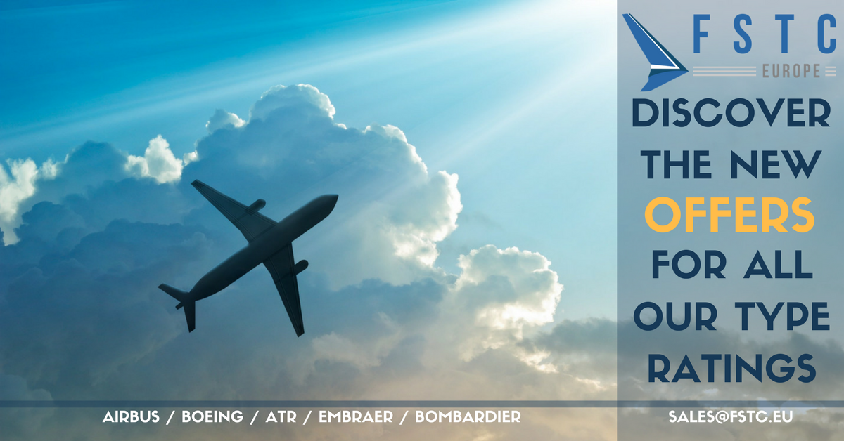 Contact <a href="/FstcEurope/">FSTC Europe</a> and find out about our new #September offers for the most popular #typerating courses available!