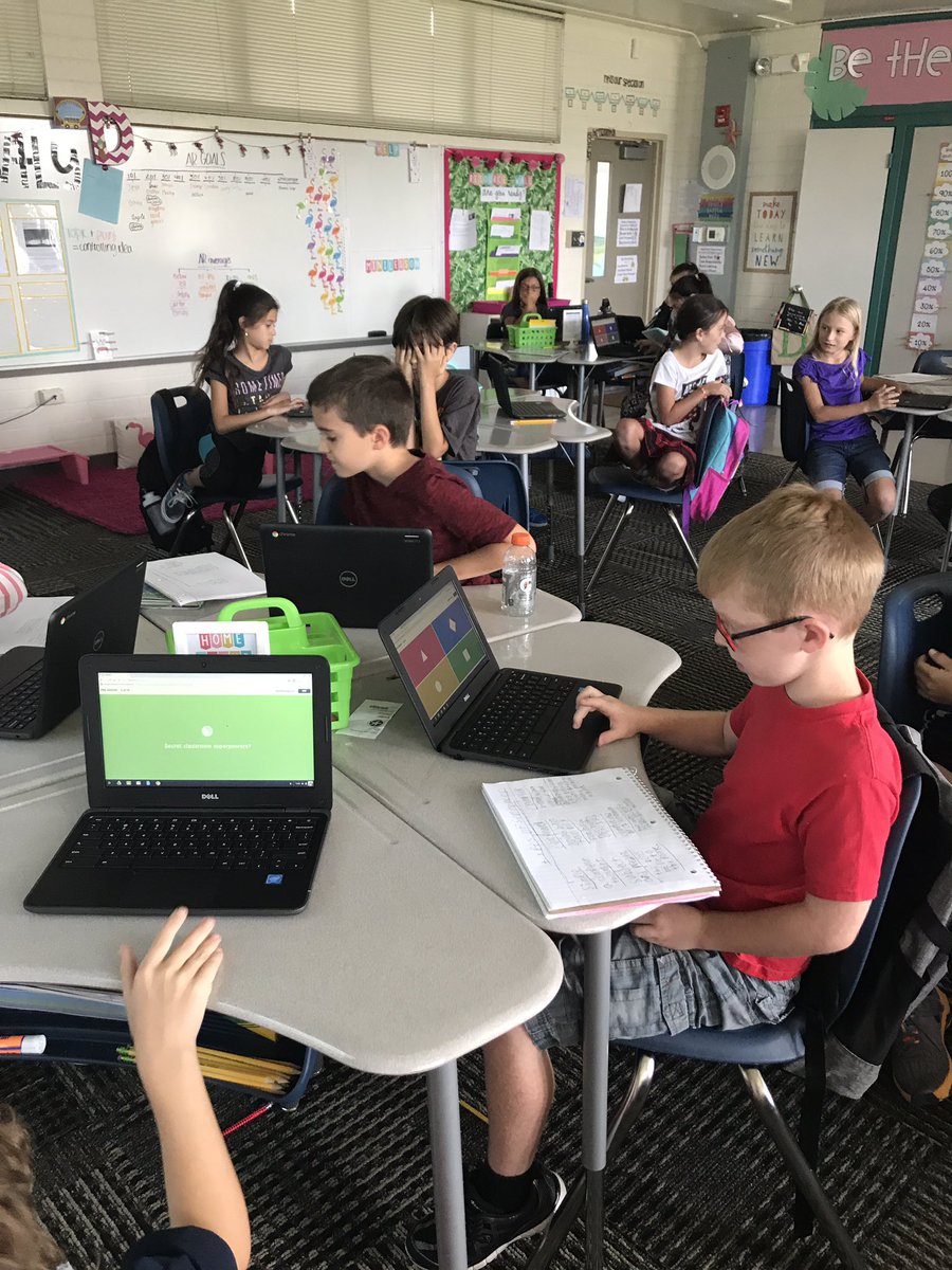 teachingtidbit's tweet photo. Using @GetKahoot during genius hour to practice grammar! #makelearningengaging @TropicIslesElem https://t.co/Al2iRvBwos