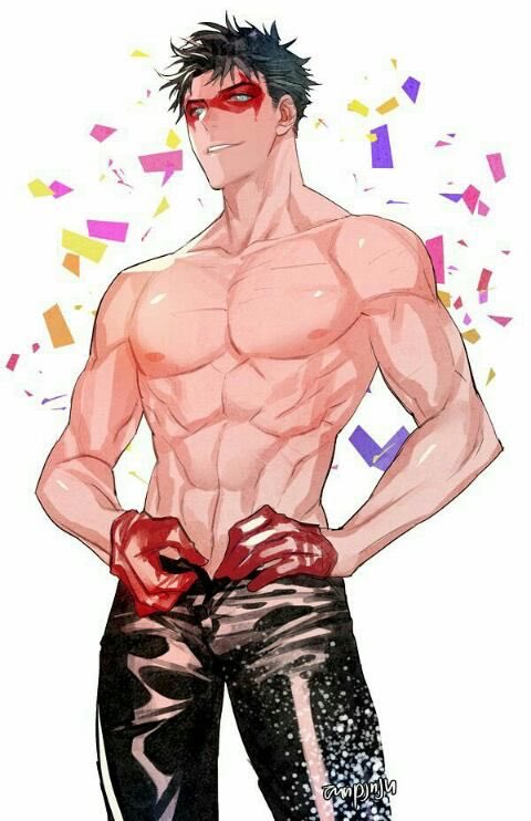 "So, where's the birthday boy?" //If this undercover sting is a bust- Wait, was I supposed to go to the party of a guy or a gal?// Bi, Dom.