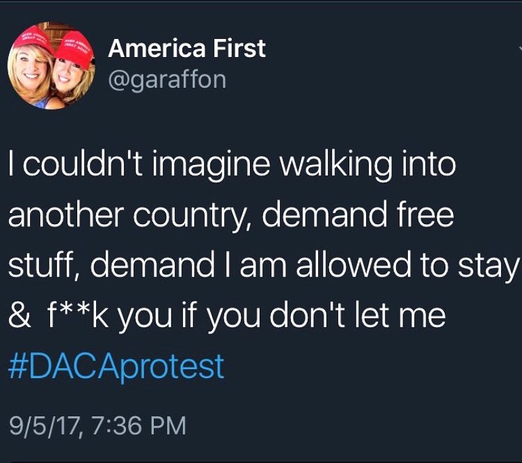 jarretthill's tweet photo. Would someone please introduce @garaffon to the founding of America story? She just can't imagine it. 

Let's start w/ 1492: "Discovery..." https://t.co/zSKRFgAtMm
