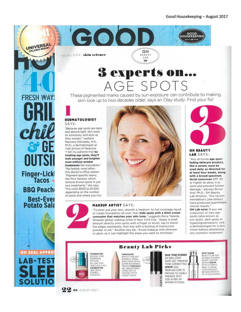 .<a href="/goodhousemag/">Good Housekeeping</a> recommends taking control of your age spots with #MaryKay TimeWise Tone-Correcting Serum. bit.ly/2vMlZTO