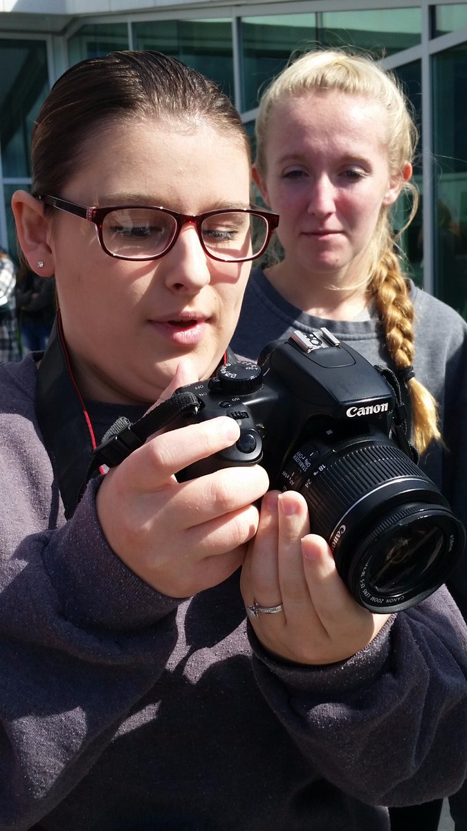 Yrbk members attended a photog. conference today. Also got to put into practice some of what they were learning. <a href="/oskyhighschool/">Osky High School</a> <a href="/bandyst/">Stacy Bandy</a>