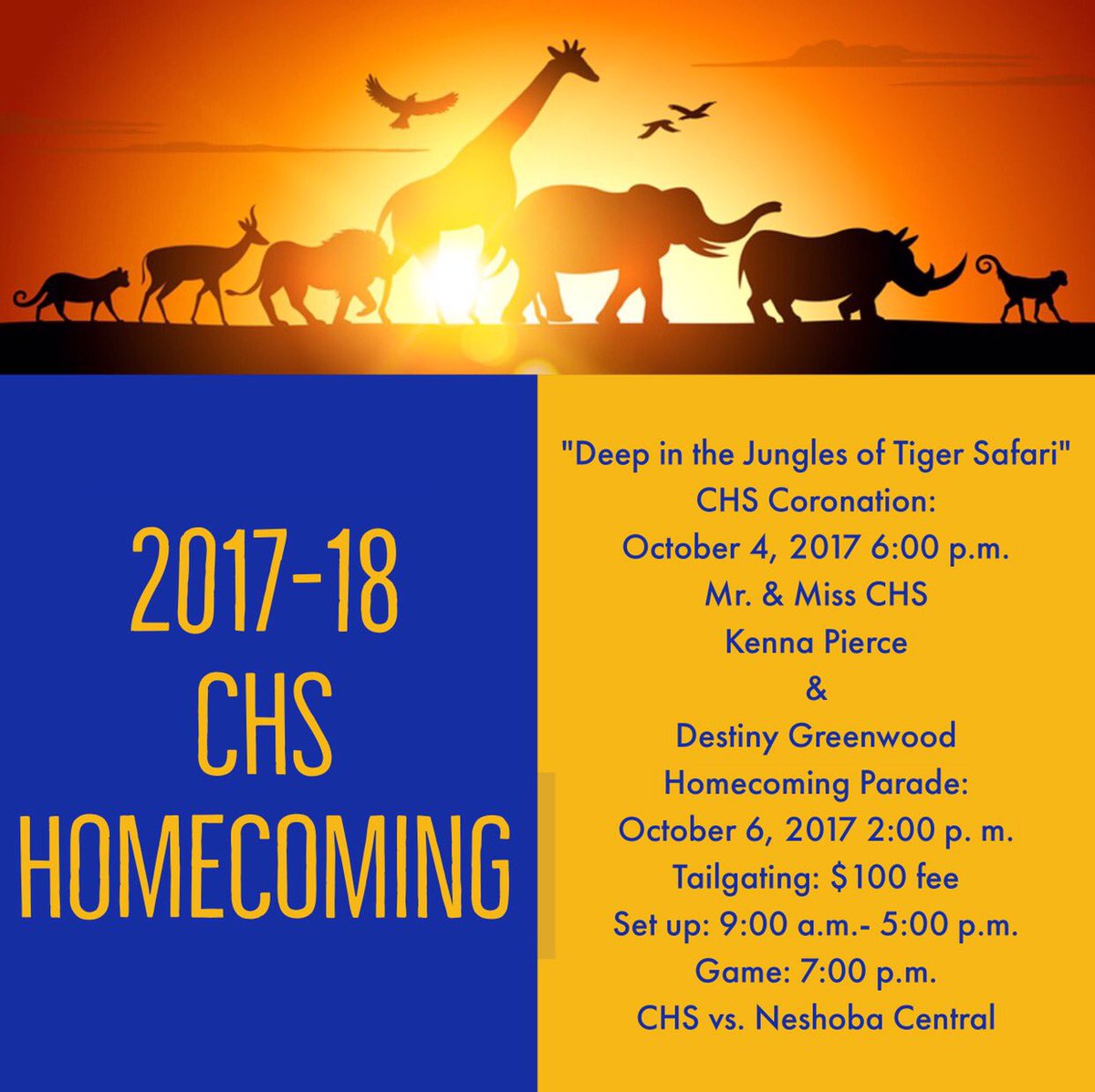 Save the Date!
Reserve your tailgating space now!