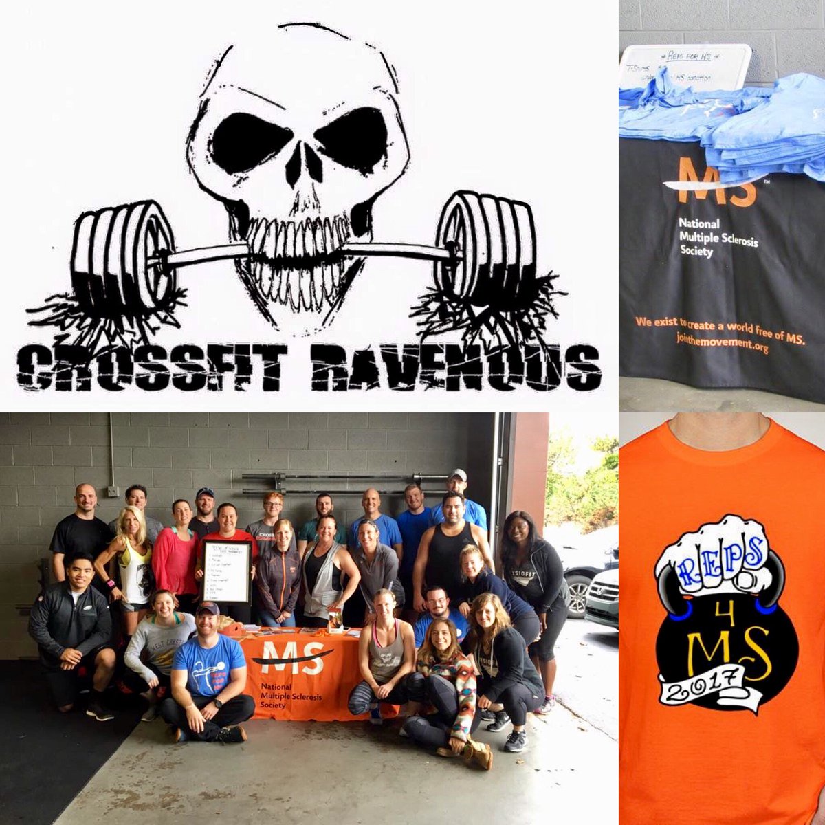 Reps4MS's tweet image. Don't call it a comeback! @crossfitravenous has joined @Reps4MS in the fight against MS for 4 years! For that we are grateful!
#reps4ms