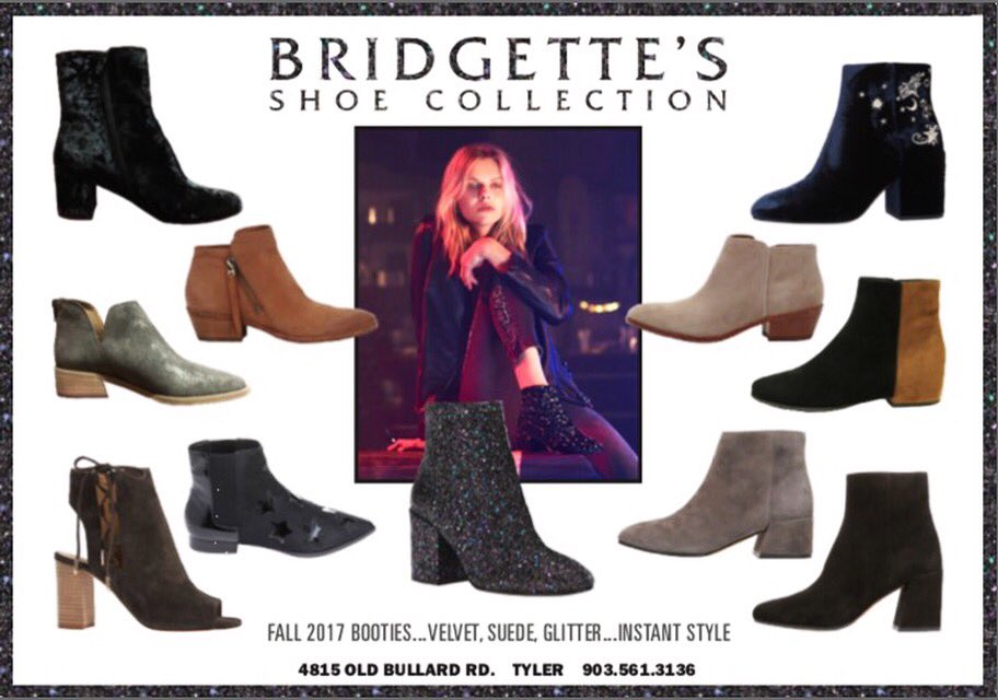 bridgettestyler's tweet photo. Booties are a must have for fall! #velvet #suede #glitter https://t.co/BbEJX4OMRD