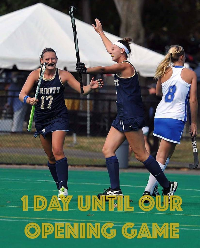 Trinity_FH's tweet photo. The Bants will be back on the T tomorrow night versus Smith College at 6:30PM! #homeopener #herewegobants #kickito… https://t.co/NUkfBTMFhQ https://t.co/rYAaVBKTrR