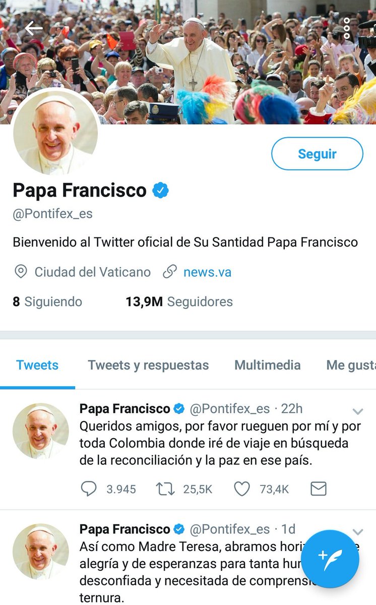 _CamiloGranados's tweet photo. El papa es todo egocéntrico :( https://t.co/VI5pDEUYJz