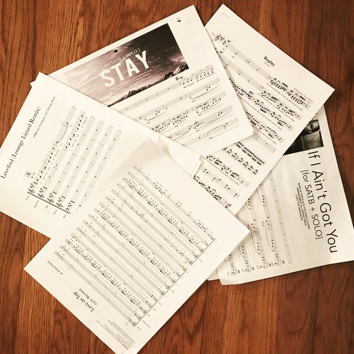 TheGraduatesATL's tweet photo. So many new songs! Visit https://t.co/EeBUWPMiHq or our Facebook page to see where we're performing these and more! https://t.co/sflzyVslar