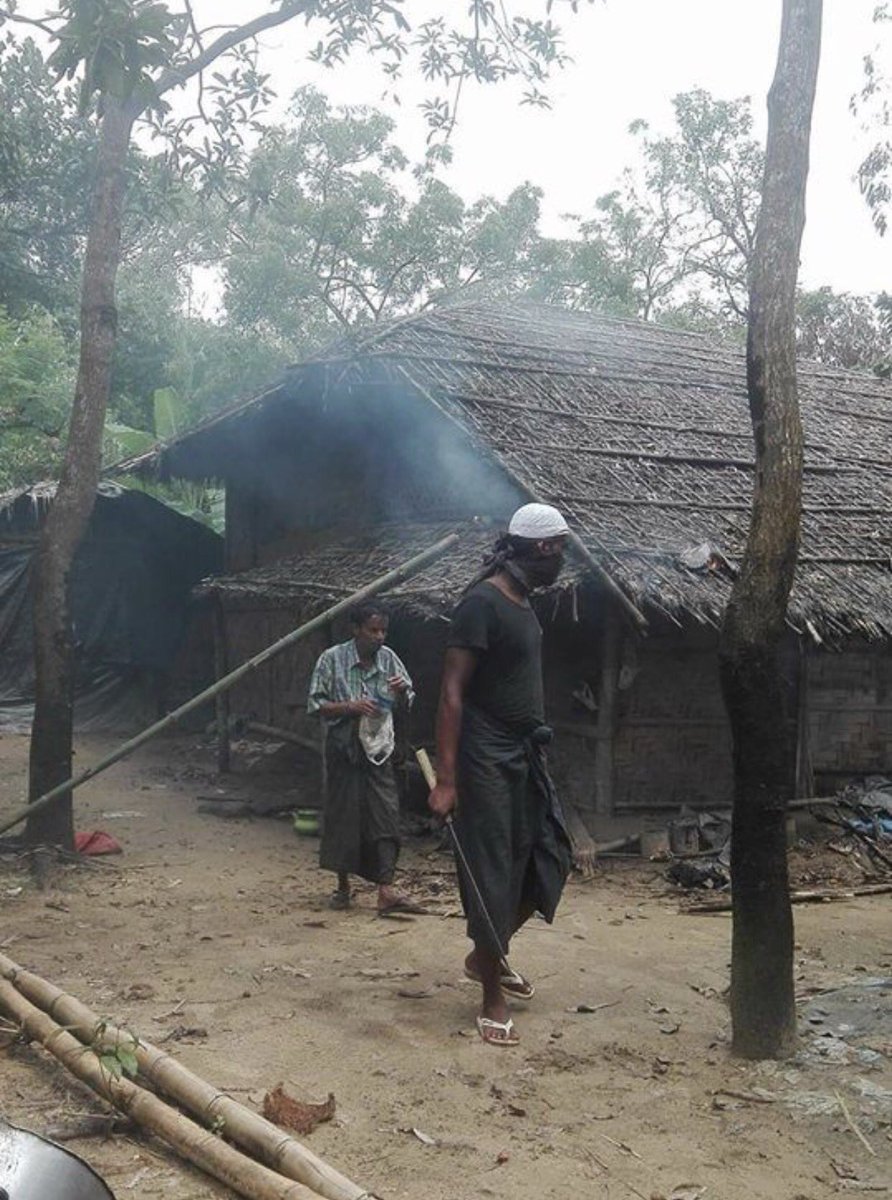 DRKHANT1's tweet photo. This is how Bengalis burn their homes &amp; flee while some attack the police posts &amp; cry to the medias.
Don't support terrorism of any kind!! https://t.co/OCJ8nEoqf8
