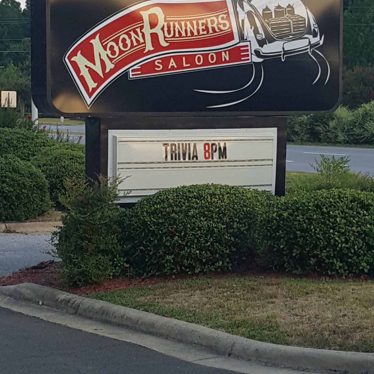 Trivia tonight <a href="/MnRnrsSaloon/">MoonRunners Saloon</a> in Garner!! The fun starts at 8PM!