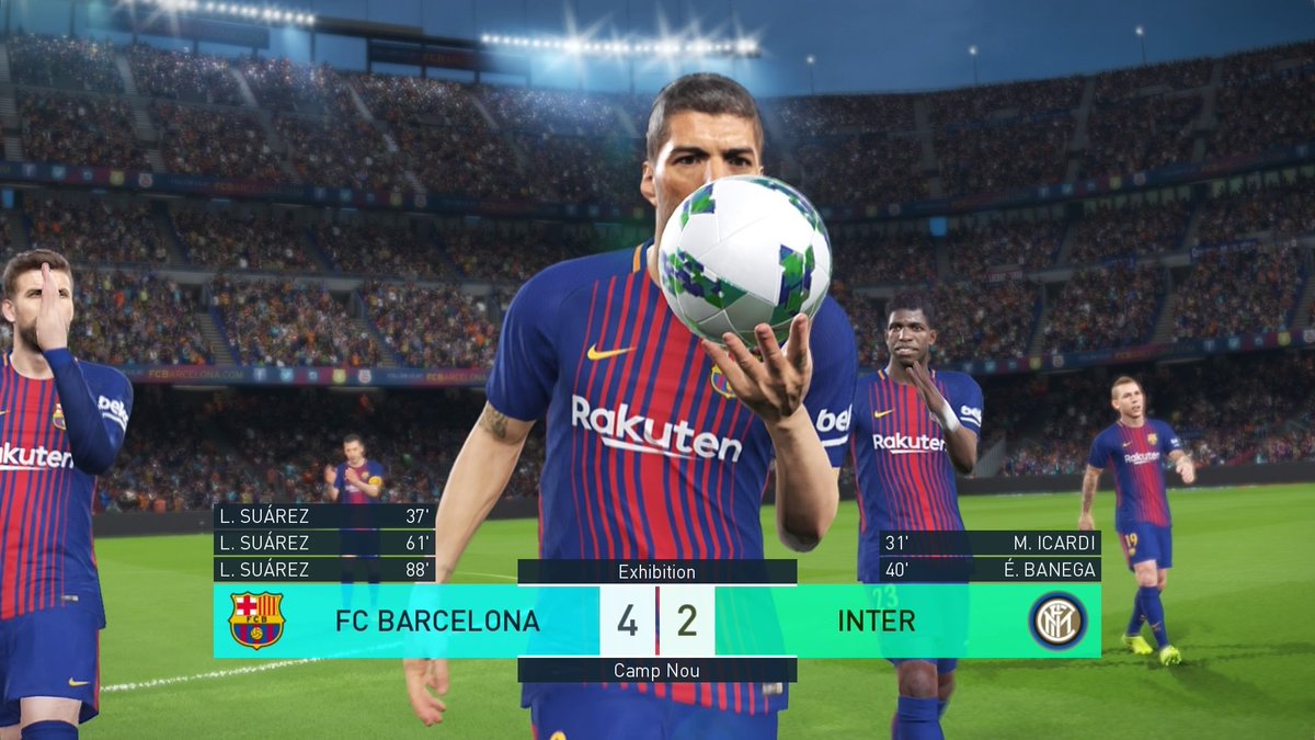 virtualballers's tweet photo. #PES2018 so far kalo dinilai dari demo bener-bener menjanjikan. Gameplaynya enak, grafis ciamik. Menurut ente gimana gaes? https://t.co/Ro49zcVCr4