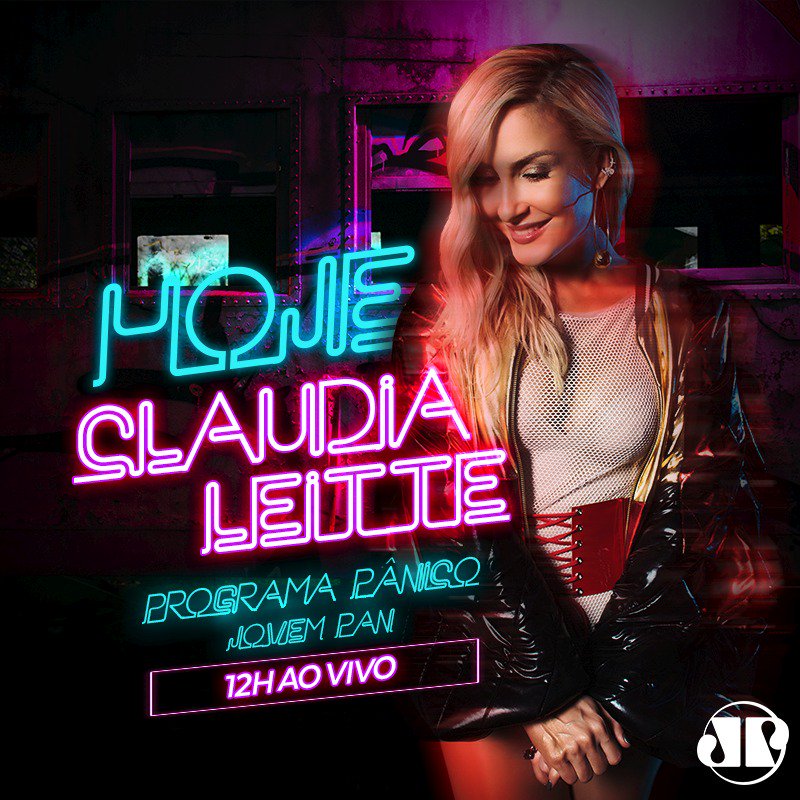 ClaudiaLeitte's tweet photo. Daqui a pouquinho, às 12h, estaremos ao vivo no Programa Pânico da @radiojovempan. 🍾
Ouça: https://t.co/bmUR5Cbb4p

#BaldinDeGelo #JovemPan https://t.co/SUUSlXFBUA