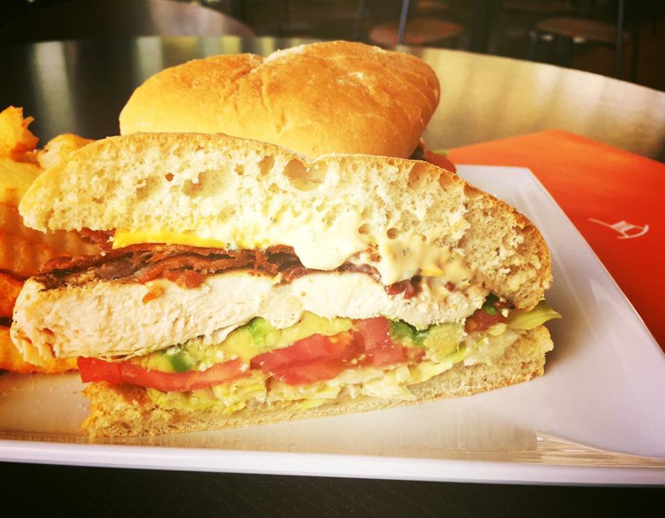 Back open today! Join us for lunch &amp; a yummy chicken sandwich. #takemetotheriver #lunchwithaview #frontporchmemphis
