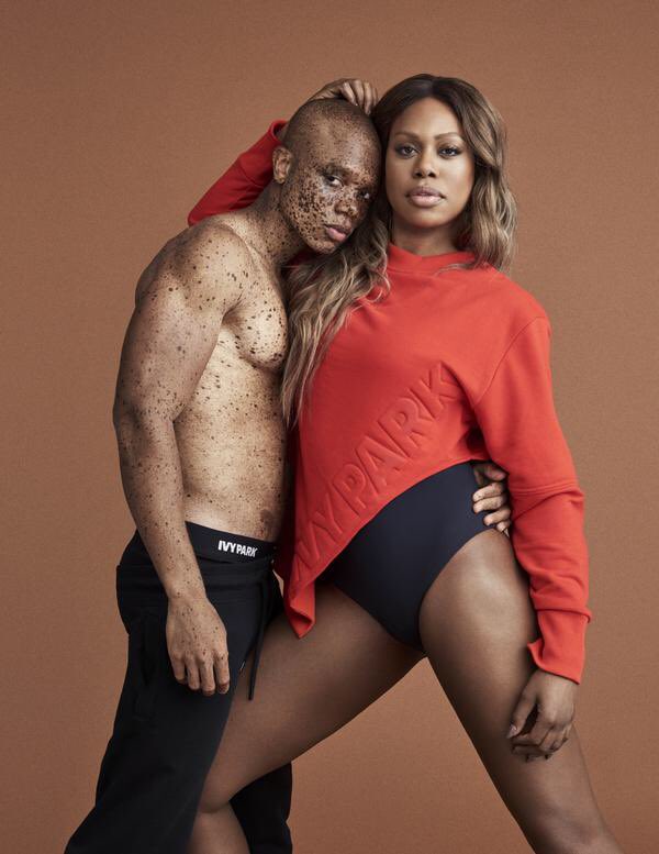 Laverne Cox for Ivy Park. My wig is in orbit.