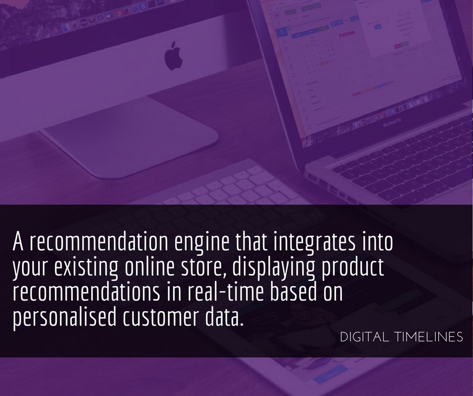 DigitalTimeline's tweet image. Integrate with your existing online store for product recommendations in real-time ow.ly/QhIC30ekERx #analytics