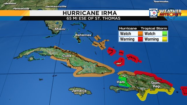 Hurricane Warning has been issued for the north coast of Haiti and norther border of the DR to Le St.Nicholas https://t.co/J0RMSKjclH
