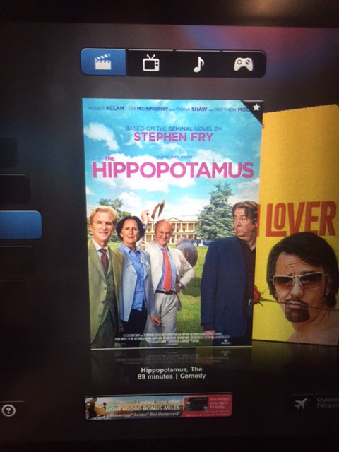 Flying soon? Post a picture of you watching @HippotheMovie and stand a chance to win 3 of Ted's favourite whiskeys!