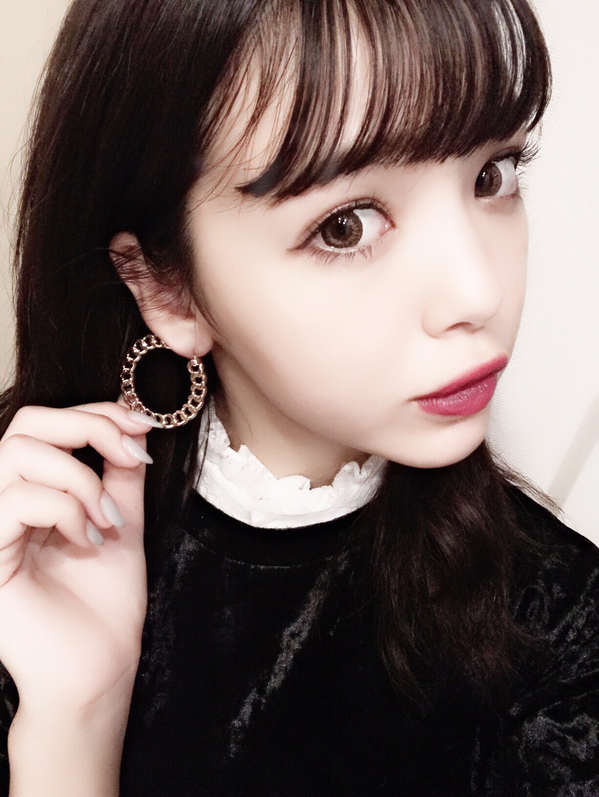 ☆藤田ニコル着用☆Self-Portrait クリスタル ピアス 藤田 ニコル(にこるん)🌙 on X: