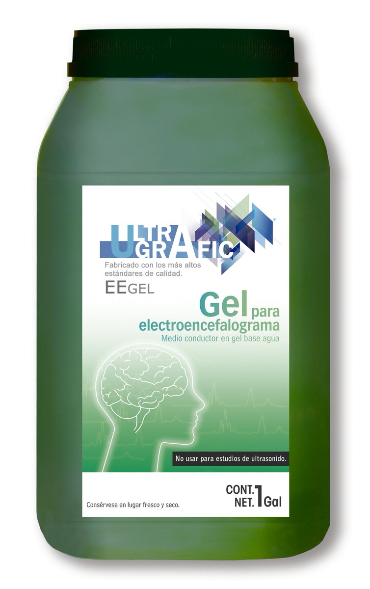 graficos1963's tweet photo. Gel para Electroencefalograma “EEGEL”.
Medio conductor en gel base agua para estudios de
electroencefalograma.
Marca ULTRAGRAFIC®. https://t.co/ka4Rp8i9Bv