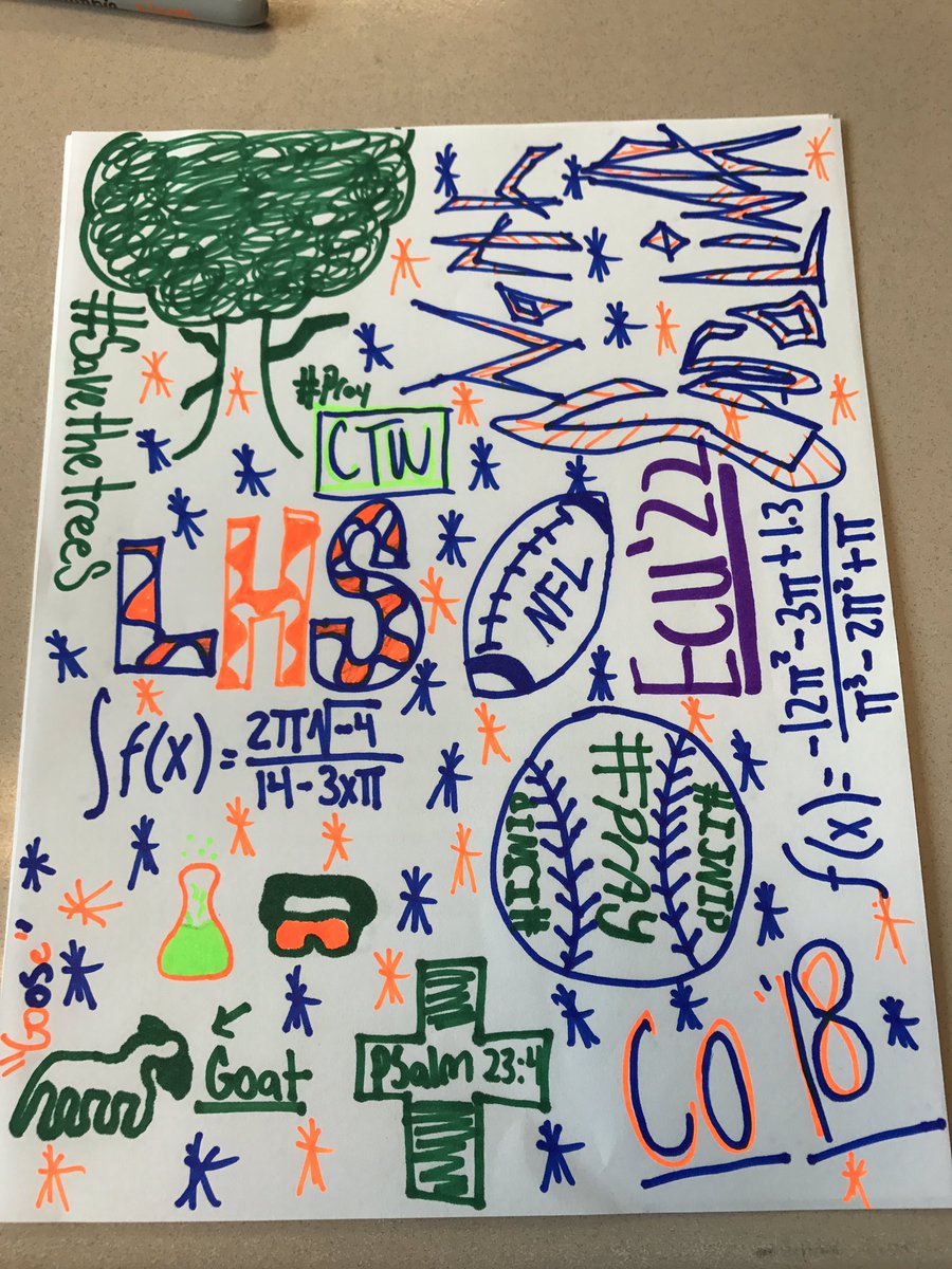 MrsKHouston's tweet photo. Adding some color and student marks to the new room! https://t.co/FYKvIeVvOe