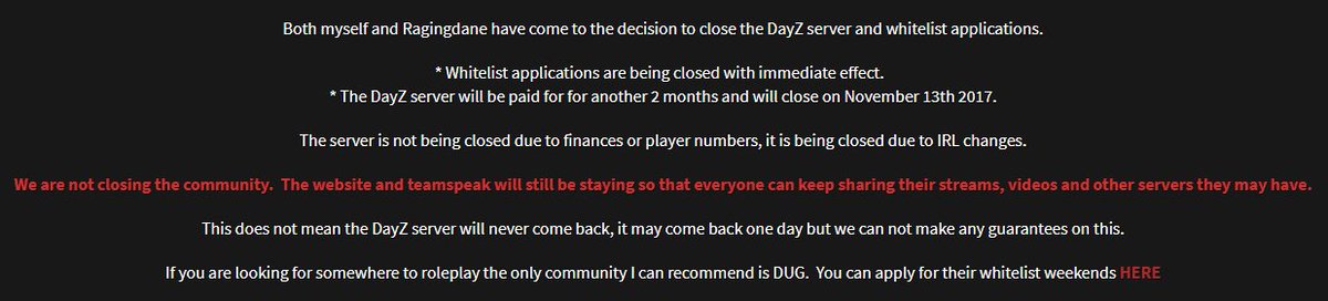 LivingDeadRP's tweet photo. Important message for all of our members - Posted today by Lucy Lu https://t.co/TrWniIcxLW