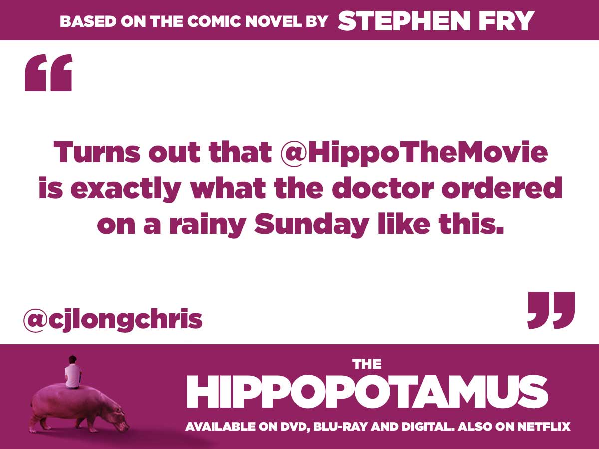 Don't take our word for it, listen to the fans!
#HippotheMovie, available at hippothemovie.com
Also available on Netflix <a href="/cjlongchris/">Christopher Long</a>