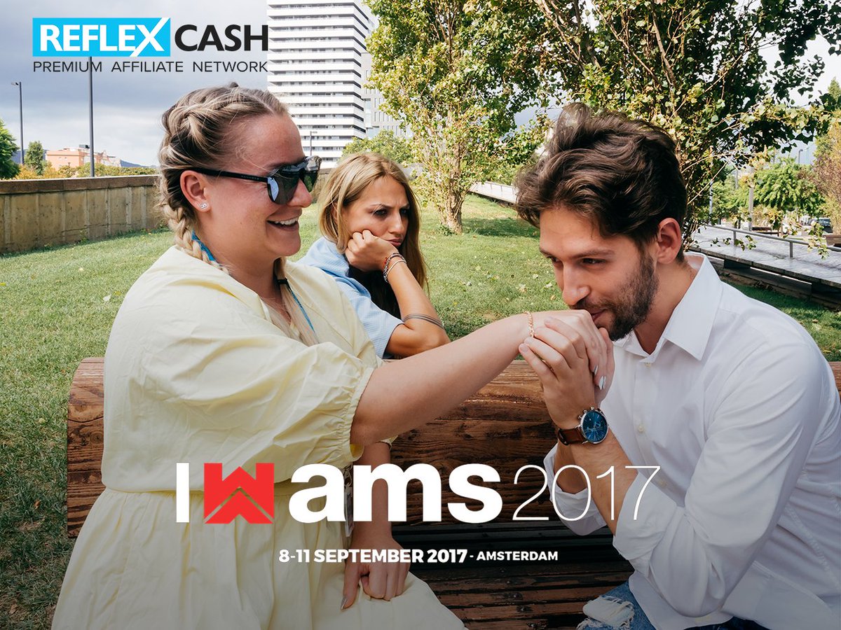 reflexaff's tweet photo. Don’t miss a Proposal from Reflexcash, come to see us in Amsterdam at Webmasteraccess #Reflexcash #wma17 https://t.co/WPgC2toXYX