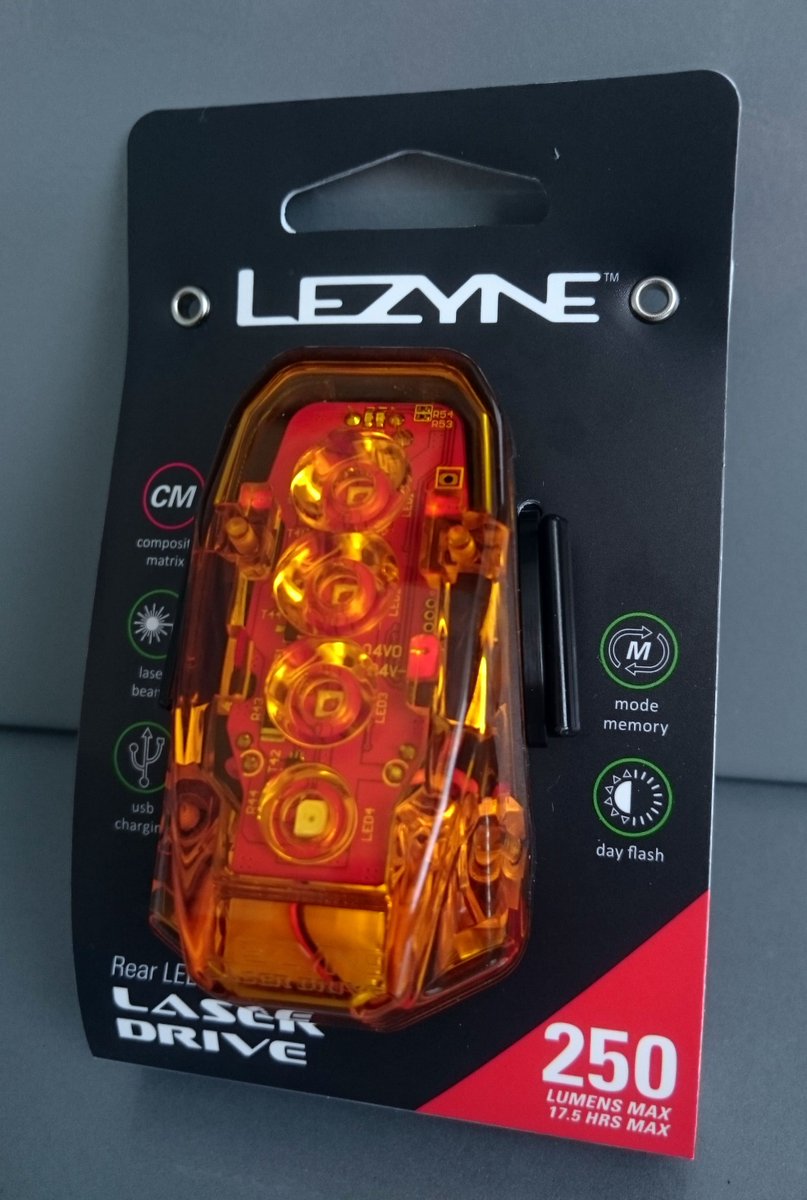 lezyne laser drive 250 tail light