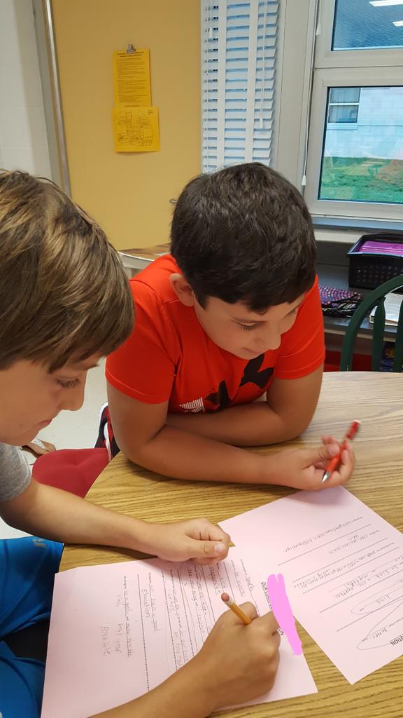 EatonTeaching's tweet photo. Loved seeing the collaboration and partner talk for our #classconstitution #5thgrade #socialstudies @SparksES_BCPS https://t.co/wnZeZYMdxP