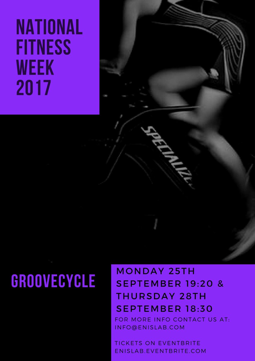 EniCoreBlimey's tweet photo. Celebrating National #fitnessday with a week of fun! https://t.co/fDpbTJugVF for tickets! @kelechnekoff @AKFitClub @FitMiBODY @GrooveCycle💃🏾 https://t.co/R30jyUoi7P