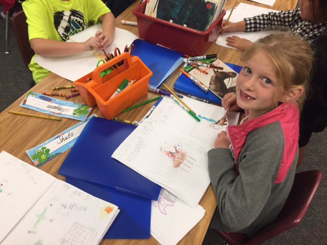 sholliday141's tweet photo. Authors in the making!!!@ireDCSD https://t.co/NsDZyKNib5