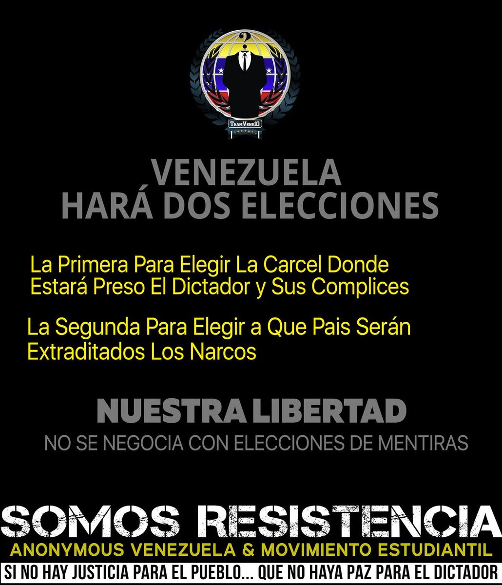AnonymousVene10's tweet photo. ALERTAMOS al país que la MUD esta PAGANDO sumas de DINERO a jóvenes que se presten para apoyar las PRIMARIAS y decir que son Resistencia. https://t.co/AFsrqlXOt4