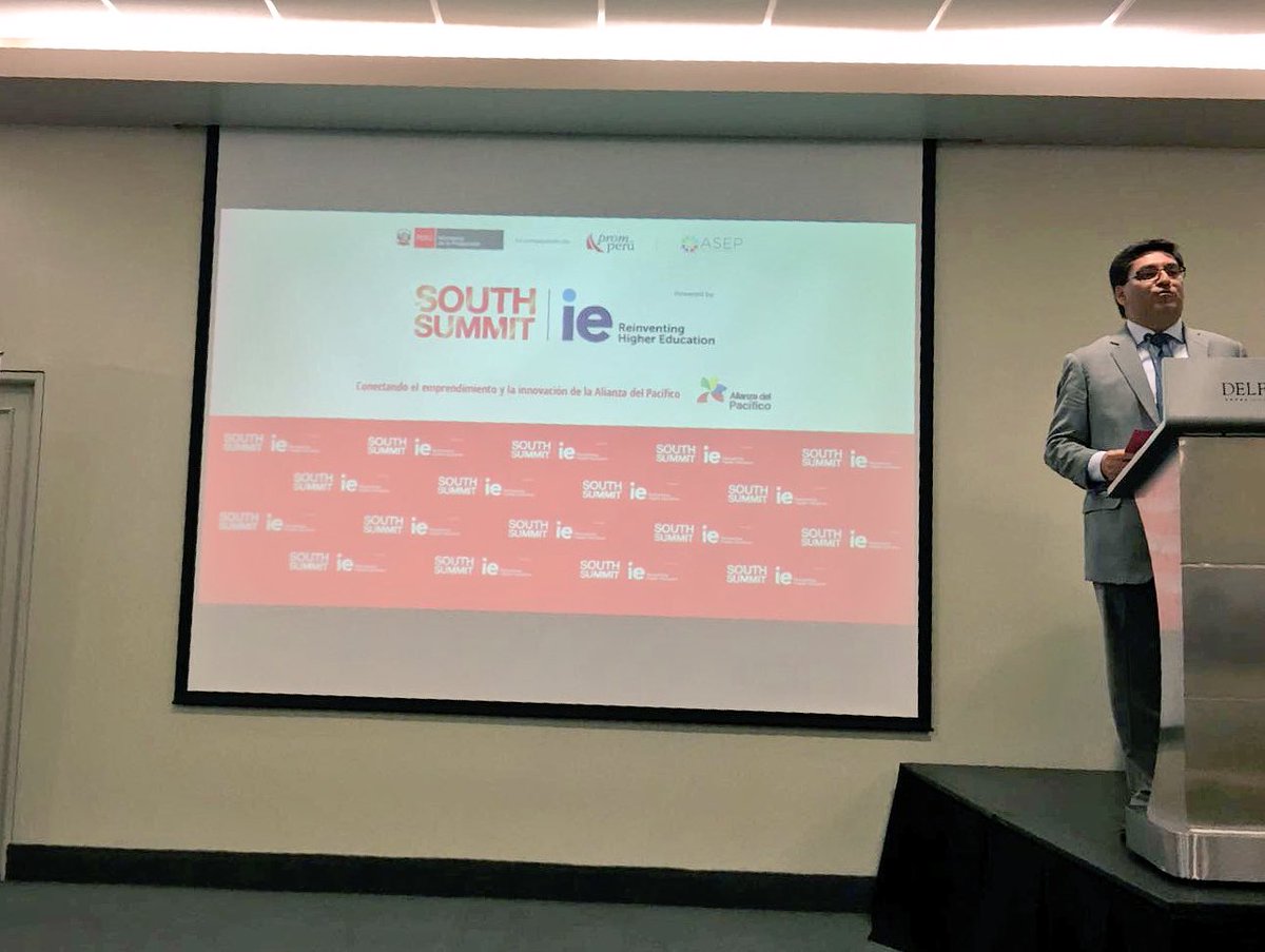 spain_startup's tweet photo. "Nuestra apuesta es tener en nuestra agenda el apoyo a la internacionalización de #startups vía @a_delPacífico " #MarioOcharan de @Promperu https://t.co/meAI39lQ8i