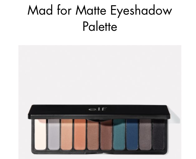 GIVEAWAY 💙 
Retweet to enter 

- <a href="/elfcosmetics/">e.l.f. Cosmetics</a> Mad For Matte palette 'Holy Smokes'

*must be following me*