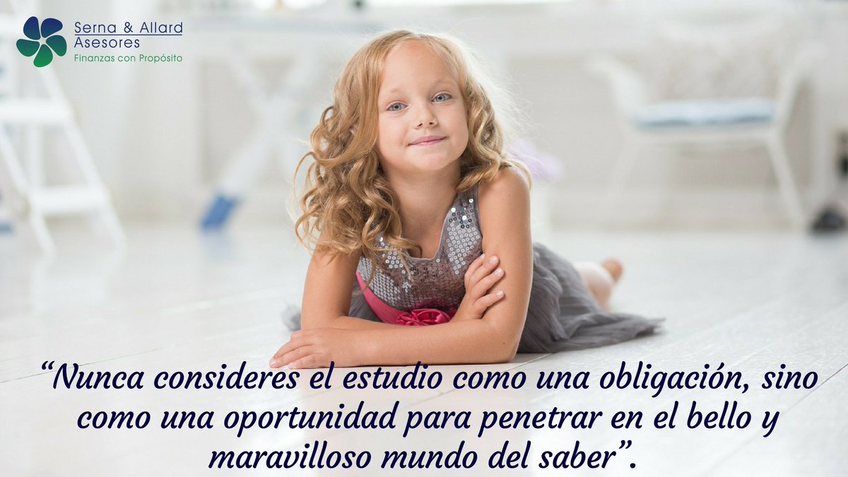 SernayAllard's tweet photo. La #educación es el arma más poderosa para cambiar el mundo. 
¡Hoy es un buen día para comenzar!
#FinanzasConPropósito #FelizMiércoles https://t.co/JWkU073CZE