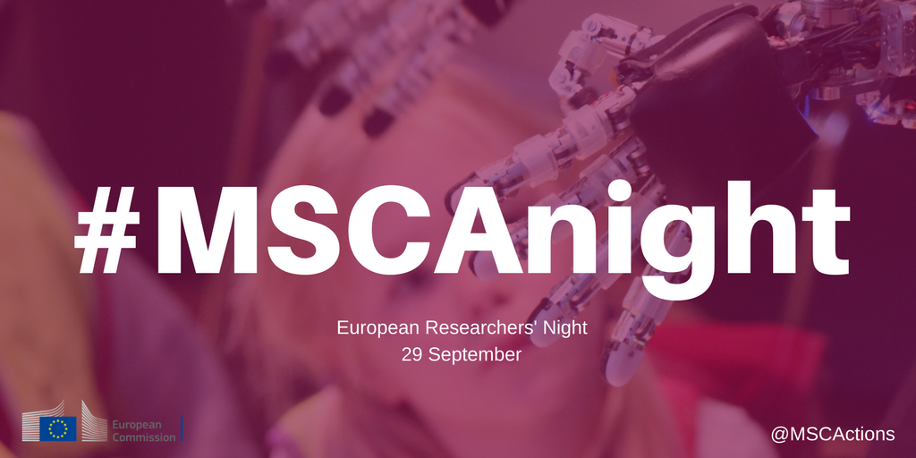 Be a part of #EuropeanResearchers' Night: find an event near you! 
Join the conversation with #MSCAnight
ec.europa.eu/research/resea…