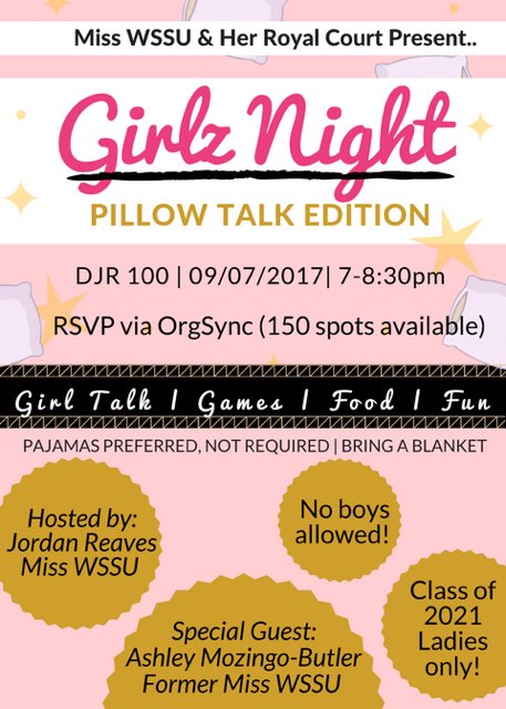 sga_wssu's tweet photo. #WSSU #WSSU21 https://t.co/oBuH83WjMB https://t.co/g6xafiUswu