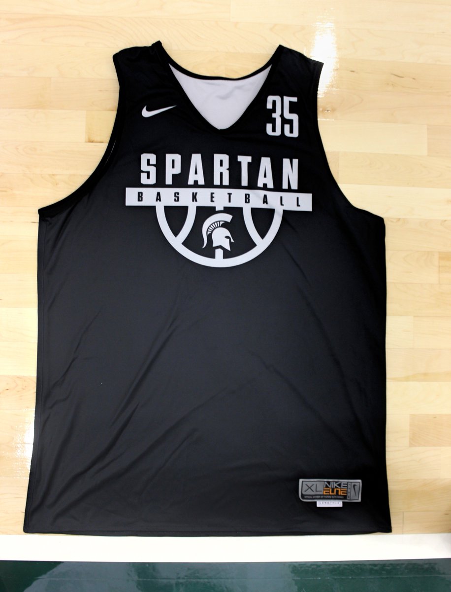 Msu Black Basketball Jersey - Michigan State White Basketball Game ...