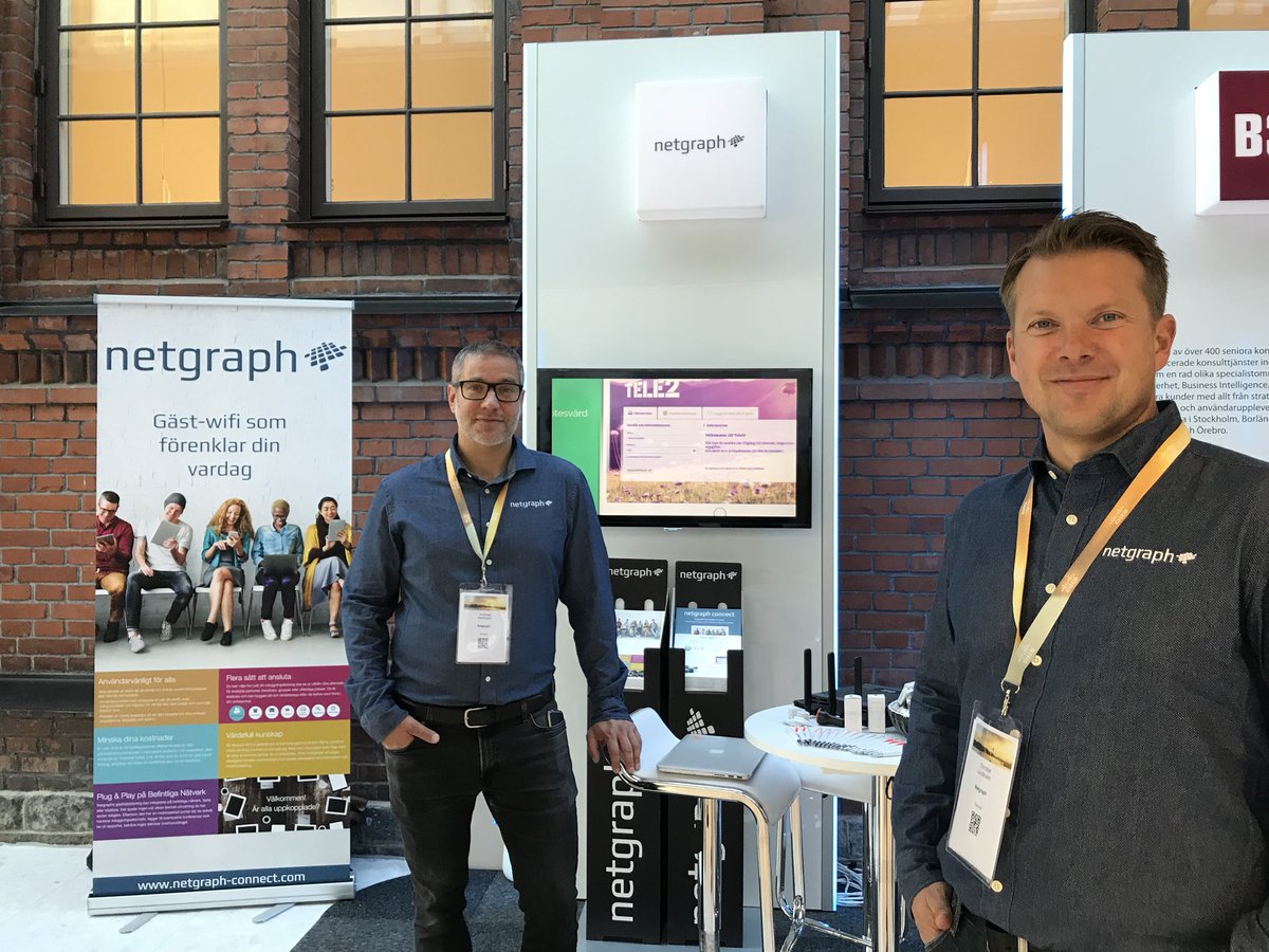 NetgraphSwe's tweet image. Avrundar efter en härlig dag på @CiscoSE Connect! #ciscoconnect #sdn #wifi #gästnät