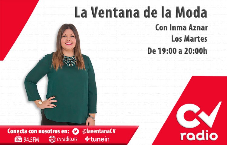 Ya puedes escuchar <a href="/laventanaCV/">LaventanadelamodaCV</a> (05/09/17)
ow.ly/WSni30eWzMm
#CVRadio