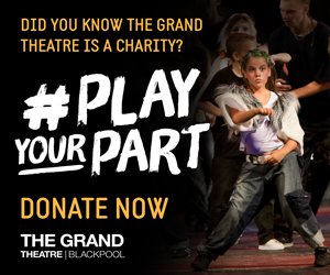 GrandU26's tweet photo. @Grand_Theatre aims to give every local child access to its work. We need your help https://t.co/jPlNRHSntY #PlayYourPart #charity https://t.co/Z1jlIij92m