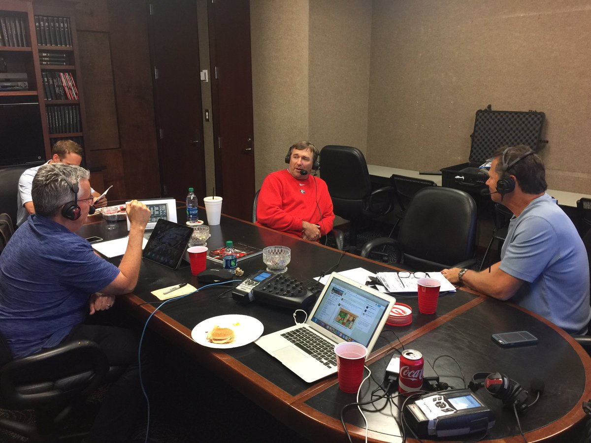 UGA Head Coach Kirby Smart live with @buckandkincade right now Tune in!