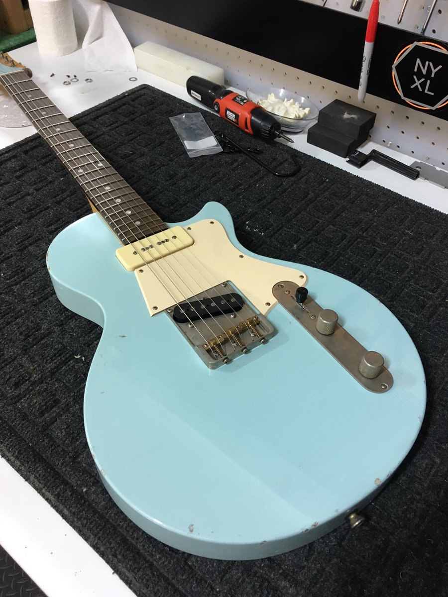 Some awesome guitars on the bench today!!